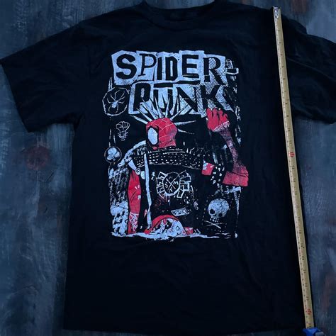Spiderman Spiderpunk Shirt From Hot Topic Hottopic Depop