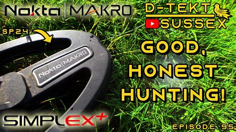 Good Honest Hunting Nokta Makro Simplex Sp Coil Nomads