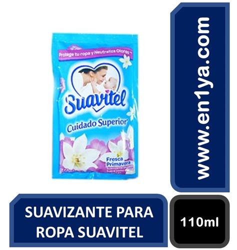 Suavizante Para Ropa Suavitel X110ml