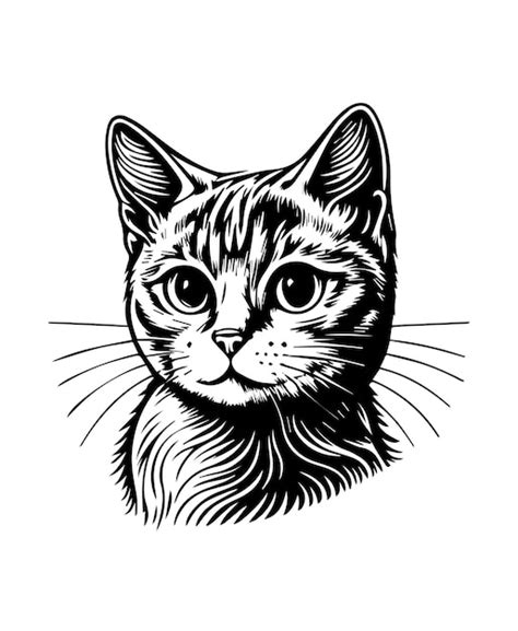 Premium Vector Cute Cat Vector Illustration