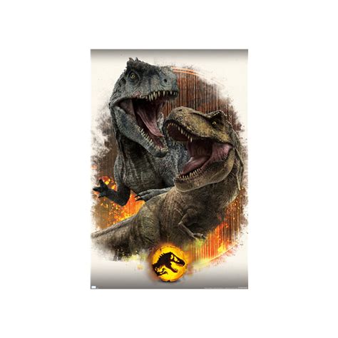 Trends International Jurassic World Dominion Giga Vs T Rex Poster