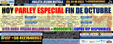 HUBO MOROCHA MARTES 31 10 2023 NBA 3 JUEGOS 6 REGALOS SERIE