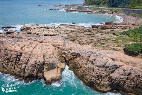 東北角景點 大野狼與小綿羊岩 海狗岩 神秘天然海蝕洞~大海上的紅貴賓