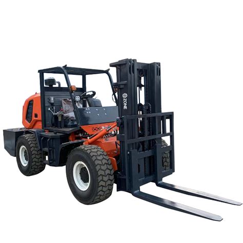 【rough Terrain Forklift】best Oem Manufacturer T Series Rough Terrain Forklift Zone Machinery