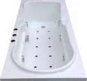 White Lucite Cast Acrylic X Feet Jacuzzi Bath Tub For Bathroom At Rs