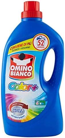 OMINO BIANCO LIQUIDO LAVATRICE COLOR 52 MISURINI 2600ML Amazon It