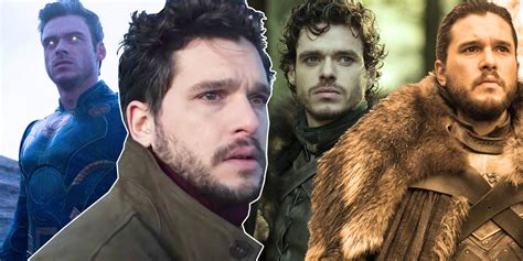 Richard Madden On Reuniting With GOT Co-Star Kit Harington In Eternals