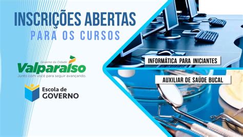 Escola de Governo abre inscrições par Cursos de Informática para