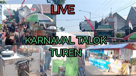 Live Karnaval Talok Turen Youtube