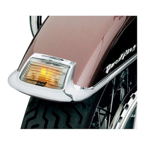 Kuryakyn Fender Tip Led Light And Smoke Lens Kit For Harley