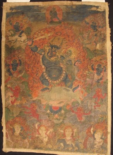 Yama Dharmaraja Buddhist Protector Outer Himalayan Art