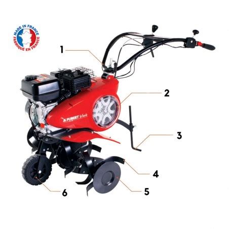 Pubert Vario 55 P C3 Professional Tiller 209 Cc 40 85 Cm