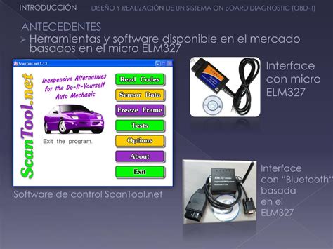 Ppt Dise O Y Realizaci N De Un Sistema On Board Diagnostics Obd Ii