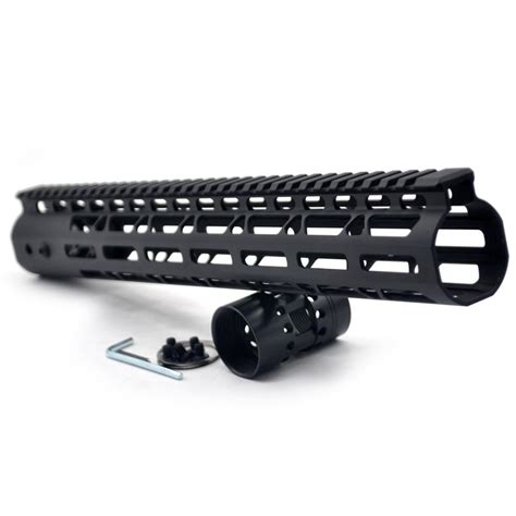 135″ Inch Ar15 Ar 15 Ar Ultra Light Slim Black Mlok M Lok Free Float