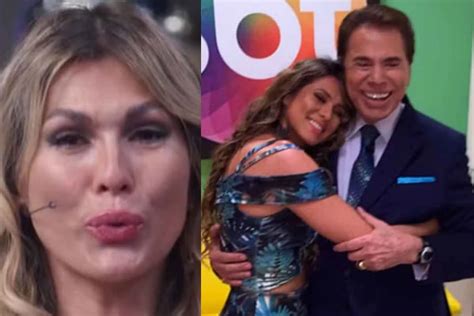 L Via Andrade Chora Ao Confessar Que Saiu Do Sbt Por Conta De Silvio Santos