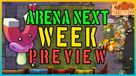 Plants Vs Zombies Arena Next Week Magnet Shroom Tournament Pvz