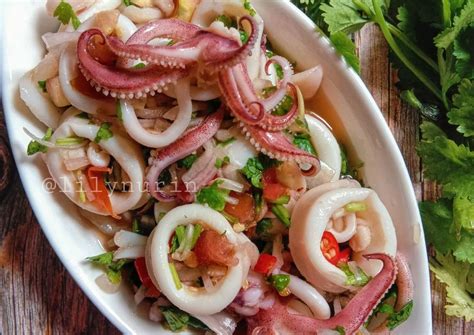 resepi sotong kurita ala thai resipi sotong masak thai sos