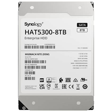 Synology 8TB 7200RPM Enterprise Server Hard Drive HAT5300 8TB Umart