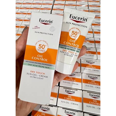 EUCERIN SUN DRY TOUCH OIL CONTROL FACE SPF50 PA ขนาด 20ml Shopee