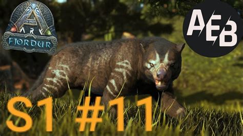 Thylacoleo evcilleştirme Ark survival evolved Fjordur YouTube