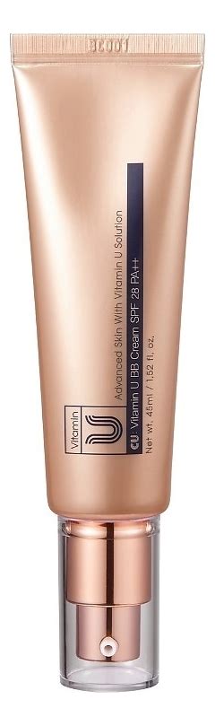 CUSKIN тональный крем для лица cu vitamin u bb cream spf28 pa 45мл