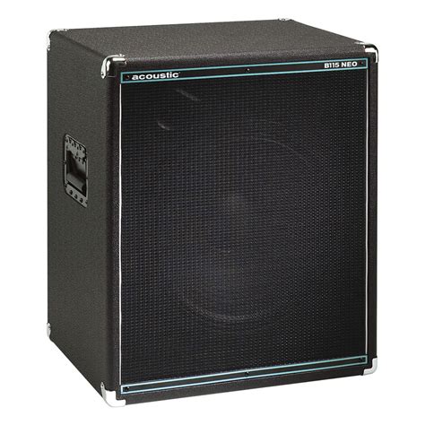 B115 Neo 400 W 1×15″ Neodymium Bass Guitar Cabinet Acoustic Control Corp