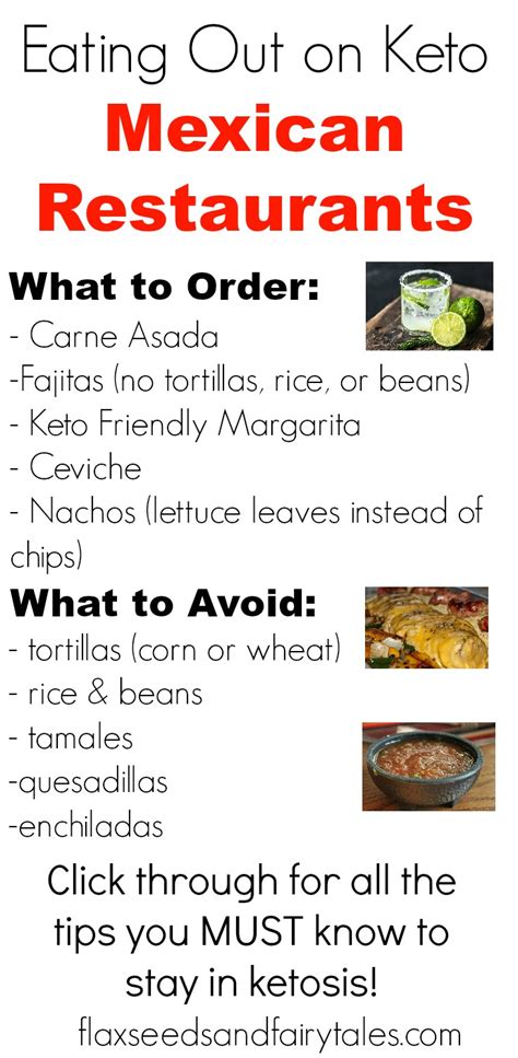 Eating Out on Keto: Mexican Restaurants - BEST Keto Friendly options!