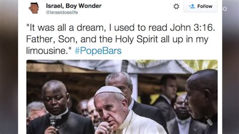 Pope Bars Meme Is The Answer To Our Prayers Youtube