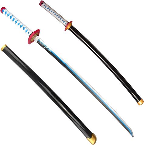 Vrseis Tomioka Giyuu Nichirin Sword Demon Slayer Swords In Wood 30 41