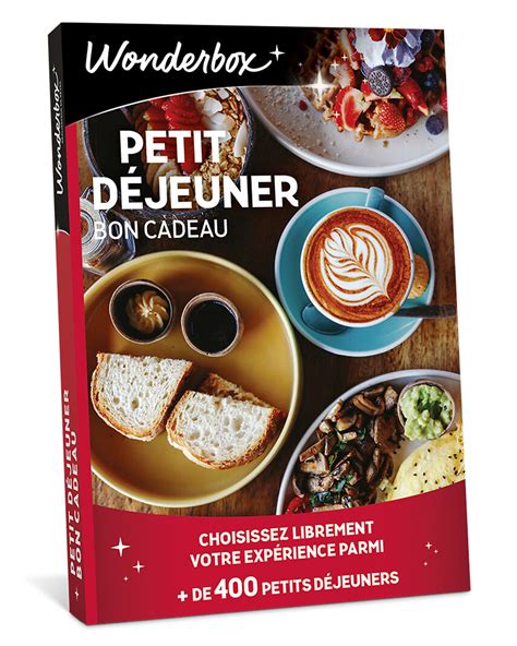 Coffret Cadeau Petit D Jeuner Bon Cadeau Wonderbox