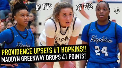 Maddyn Greenway Drops Vs Undefeated Hopkins Best Freshman In The