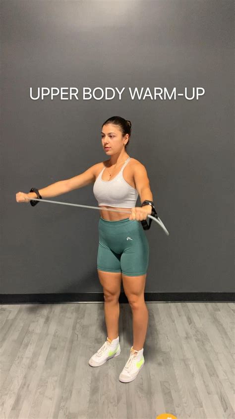 Upper Body Warm Up Upper Body Workout Workout Warm Up Pre Workout