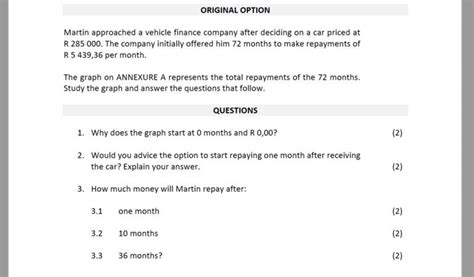 Mathematical Literacy Grade 12 Term 1 2023 2022 Investigation And Memorandum My Courses