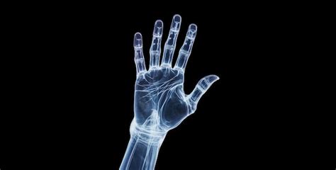 Premium Photo | An xray of a hand where all the bones can be seen x ray ...