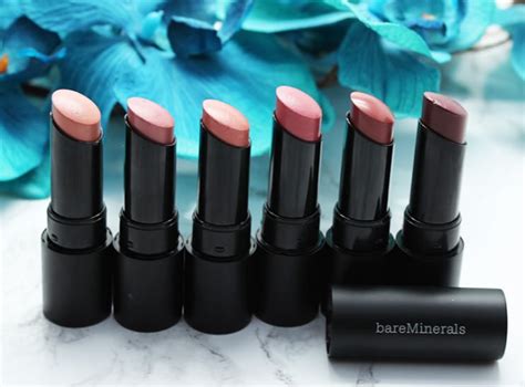 BareMinerals Gen Nude Lipsticks Review Swatches Looks On Pale Skin