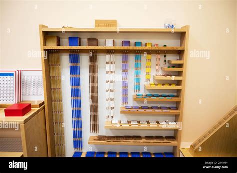 Classroom of Montessori kindergarten Stock Photo - Alamy