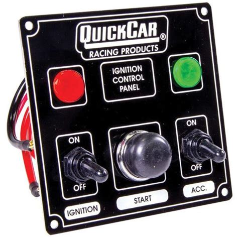 QuickCar Ignition Switch Panels Capital Motorsports Warehouse