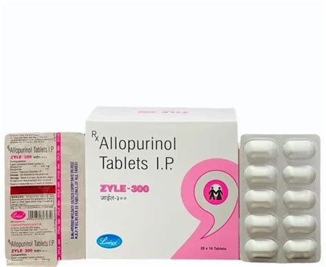 Allopurinol 300mg Tablets At Rs 1800box Allopurinol Tablets Usp In Nagpur Id 2851226041933