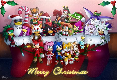 Sonic Christmas Wallpapers - Top Free Sonic Christmas Backgrounds ...