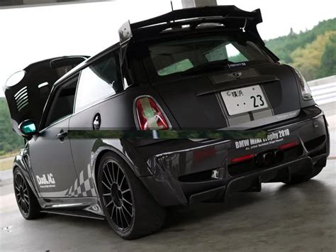 BMW MINI COOPER S R56 Duell AG Modified Carbon Fiber Rear Spoiler Wing