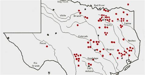 Texas Cryptid Hunter: Black Panther Sighting Distribution Map