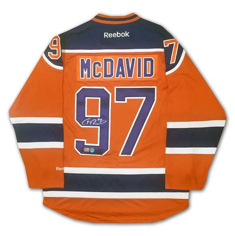 Connor McDavid Signed Jersey, Autographed Jerseys