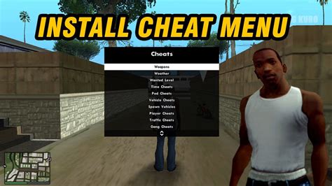 TUTORIAL INSTALL CHEAT MENU CLEO 4 GTA San Andreas Indonesia YouTube