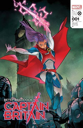 Betsy Braddock Captain Britain Vol 1 1 Marvel Database Fandom