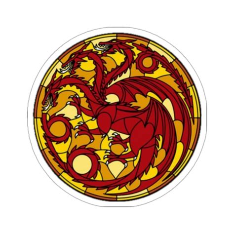 House of the Dragon Logo Sticker High Quality - Etsy