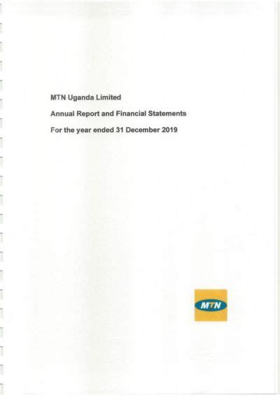 Mtn Uganda Limited Mtnug 2019 Annual Report