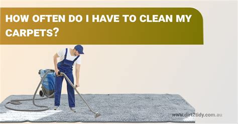 How Often Do I Have To Clean My Carpets Dirt2Tidy Clean