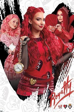 Amazon.com: Disney Descendants: The Rise of Red - Royalty Wall Poster