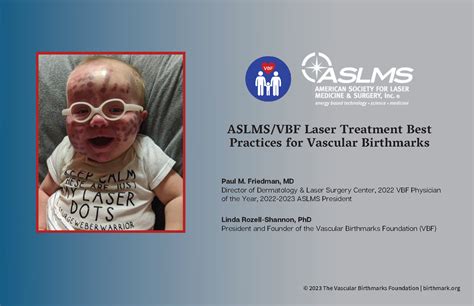 Aslms And Vascular Birthmark Foundation Joint Project