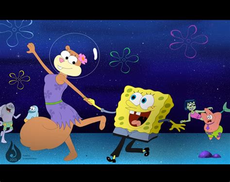 Bikini Bottom Party By Venetia Th Deviantart On Deviantart